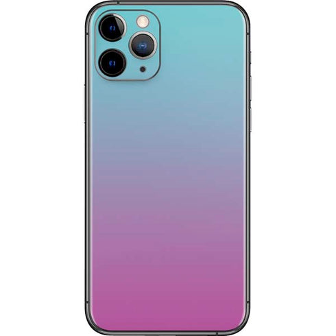 Purple and Blue Ombre iPhone 11 Pro Skin